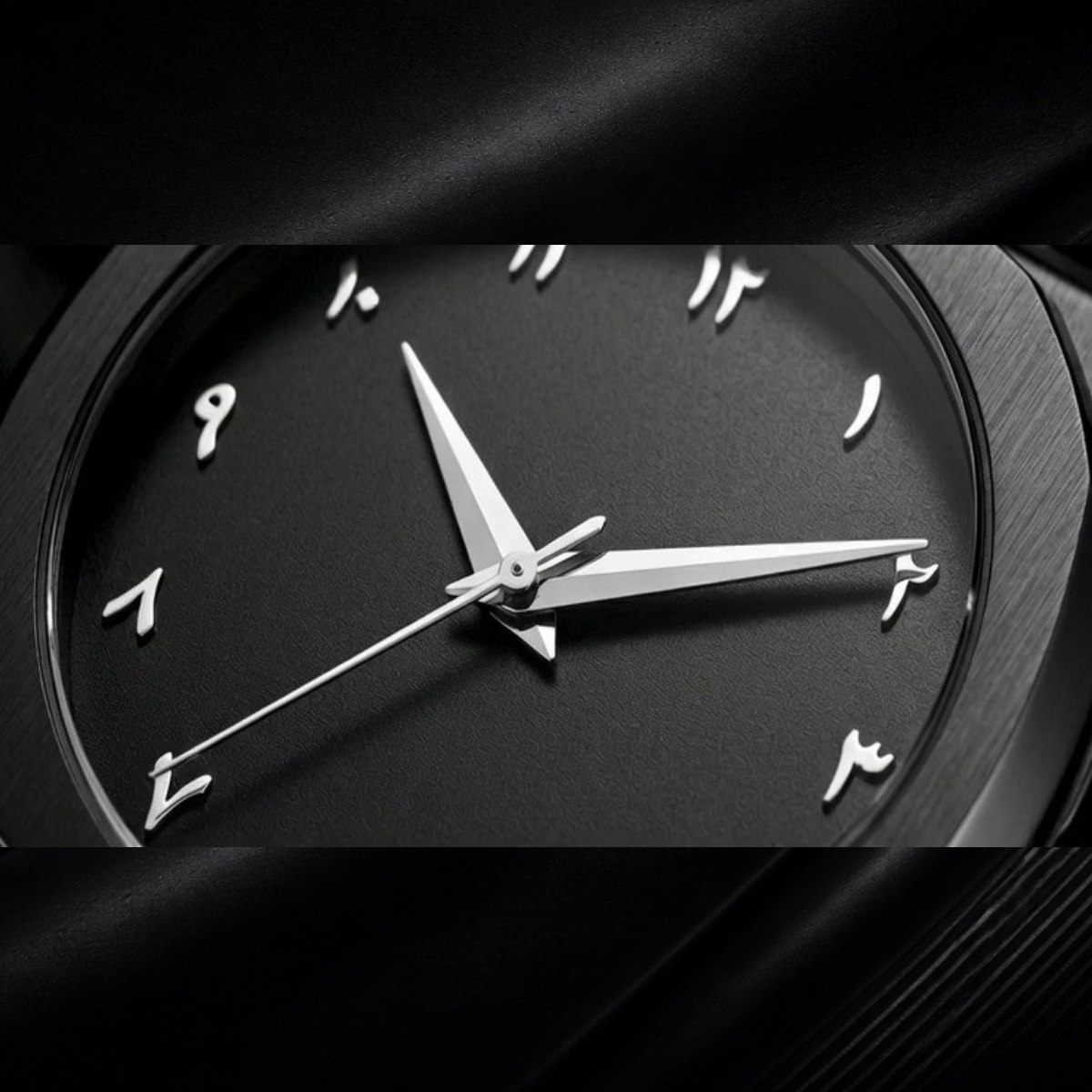 Aetherix Arabic Aura – Premium Black Arabic Dial Watch for Men - Image 2