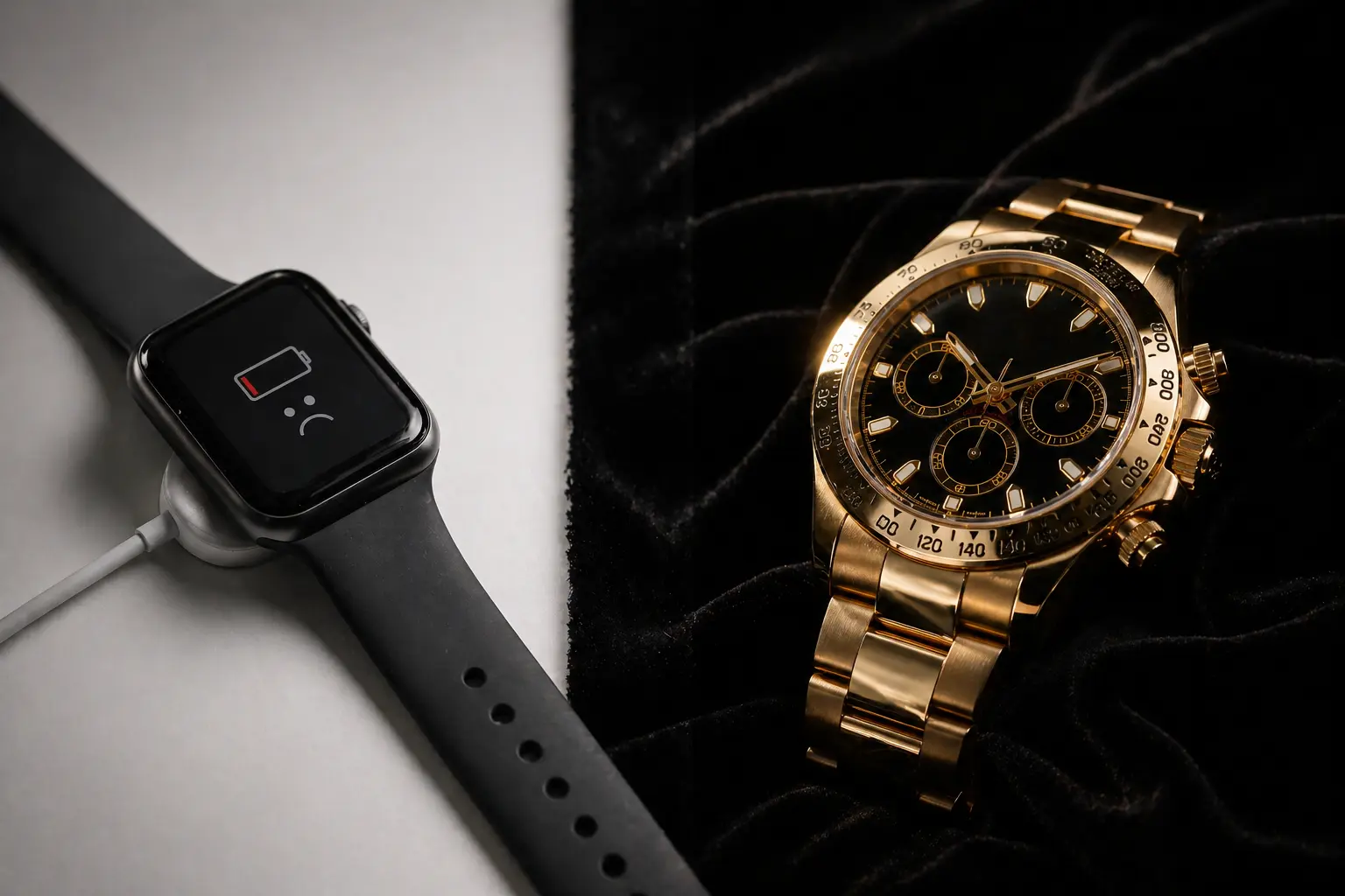 analog watch vs smartwatch